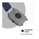 JBJ Soft Silicone 19mm Smartwatch Strap Metal Button Compatible with Noise Colorfit Pro 2/Oxy/Pulse/Beat, Boat Storm Smart JBJ Soft Silicone 19mm Smartwatch Strap Metal Button Compatible with Noise Colorfit Pro 2/Oxy/Pulse/Beat, Boat Storm Smart