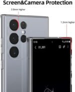 Solimo Back Cover for Samsung Galaxy S24 Ultra 5G (Silicone|Transparent)