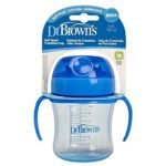 Dr. Brown's Soft Spout Transition Cup Stage 1 6M+ 6Oz (TC61001-Intl) Color May Vary