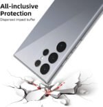 Solimo Back Cover for Samsung Galaxy S24 Ultra 5G (Silicone|Transparent)