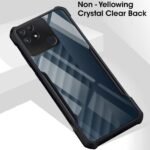 Back Cover Case for Realme Narzo 50A | 360 Degree Protection | Protective Design | Transparent Back (Eagle)