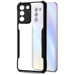 Transparent Back Cover Case for Realme 9 5G Speed Edition (Black) - Eagle