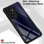 Shockproof Crystal Clear Back Cover Case For Samsung Galaxy F54 5G|360 Degree Protection -Eagle