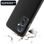 Back Cover For OnePlus 9 ( Silicone|Black )