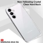 Back Cover Case for Samsung Galaxy M14 5G | 360 Degree Protection (Transparent)