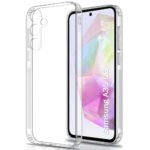 Back Cover Soft Case for Samsung Galaxy A35 5G | Best Camera Protection | (Silicone, Transparent)