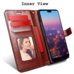 Leather Finish Flip Cover for Xiaomi Redmi Note 10 Pro Max |Inside Pockets & Inbuilt Stand | Wallet Style Back Case |