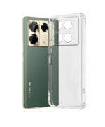 Combo pack for Infinix Note 40 Pro 5G Back (Transparent) Camera Lens Protector & Tempered Screen Glass.