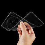 Oppo Find X7 Ultra 5G Case |  Soft TPU Back Cover Shockproof Silicone Bumper Anti-Fingerprints Full-Body Protective | Transparent 