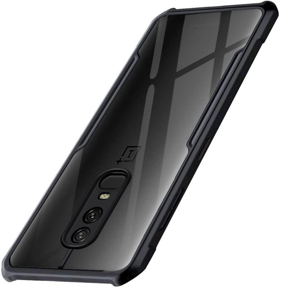 Back Cover Case for OnePlus 6 | 360 Degree Protection | Transparent -Eagle