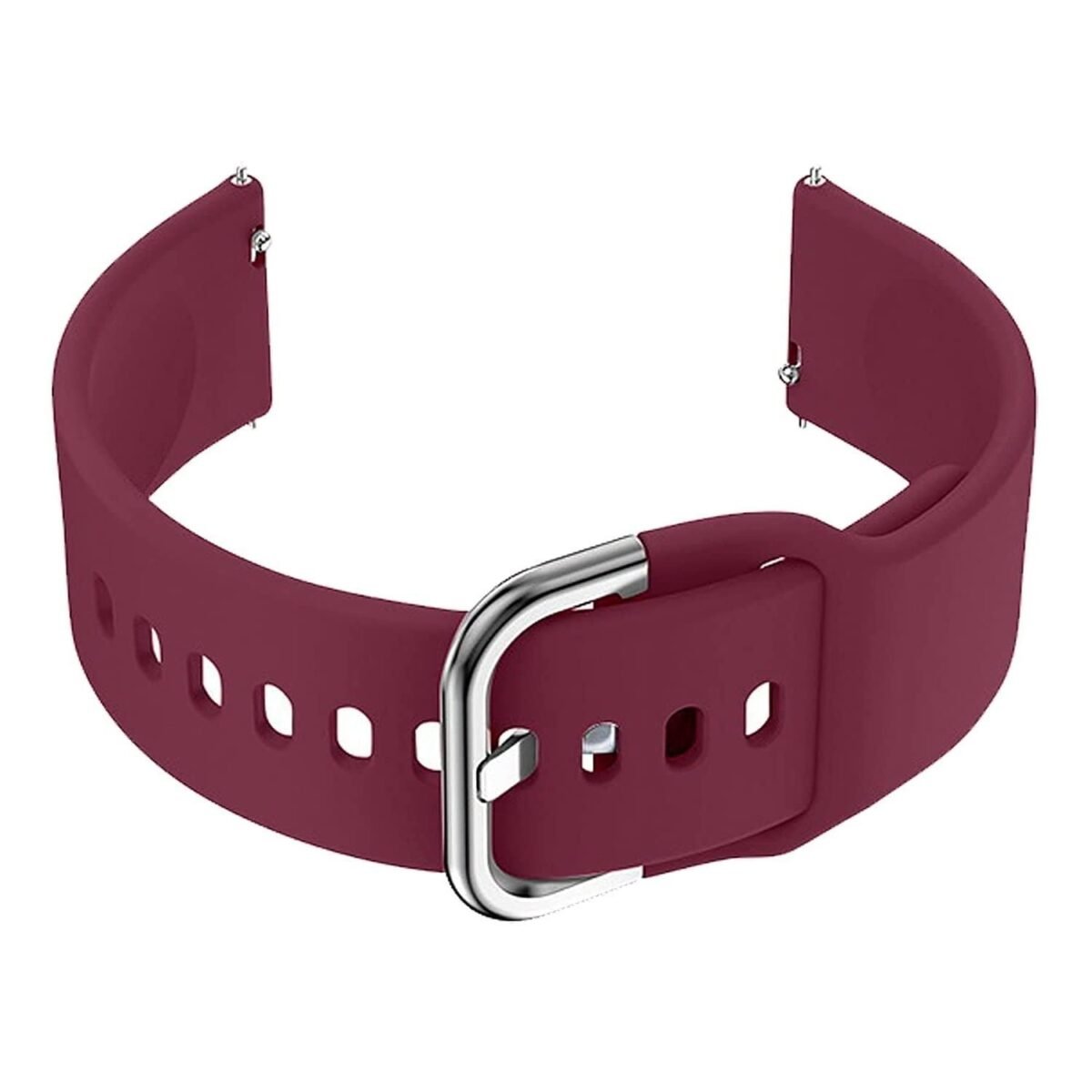 JBJ 19mm Flexible Sot Silicone Replacement Bands/Straps With Metal Hook Compatible with Noise Colorfit Pro 2, Boat