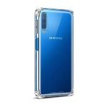 Shockproof Back Cover for Samsung Galaxy A7 (2018) - Transparent