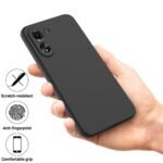 Redmi 13C 4G Back Cover | Liquid Silicone (Black)