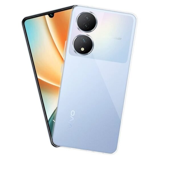Silicone Back Cover for Vivo Y100 5G - Transparent