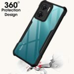 Shockproof Crystal Clear Back Cover Case for Redmi 11 Prime 5G | 360 Degree Protection -Eagle