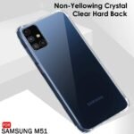 Back Cover Case for Samsung Galaxy M51 | 360 Degree Protection | Shock Proof Design (Transparent)