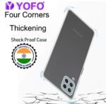 Back Cover for Samsung Galaxy A22 (4G) (Flexible|Silicone|Transparent |Shockproof)