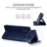 Flip Leather Mobile Cover (Soft & Flexible Back case) for Oppo A53 (Flip Blue)