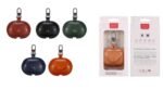 Earbud Case Compatible with Boat Airdopes 161/163 / Cover with Soft Leather Skin, Shock-Absorbing Protective Case with