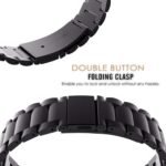 OMI  20MM Heavy Metal Chain Strap with Secure Lock Techonology Compatible with Amazfit GTS 2 Mini, Amazfit Bip, Amazfit GTS,