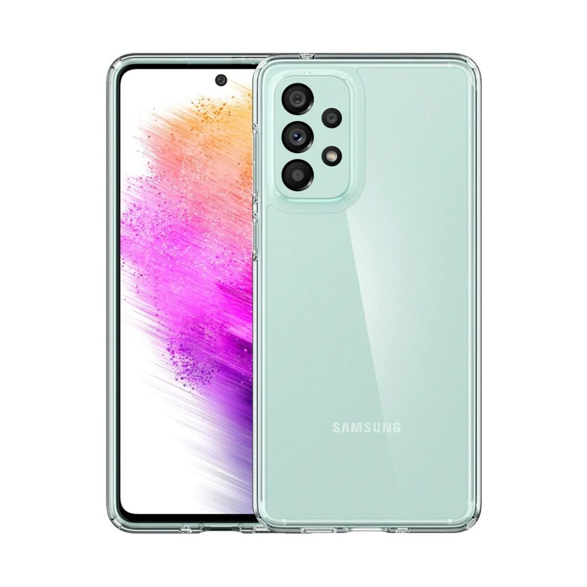 Samsung Galaxy A53 5G Transparent Cover, Silicone (Transparent)