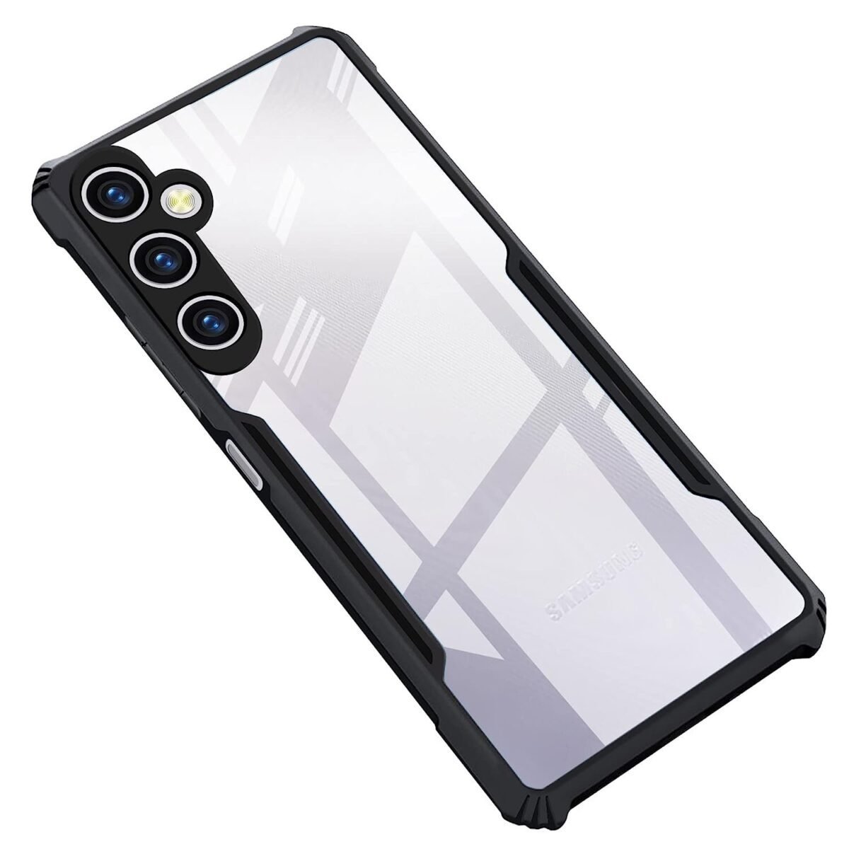 Samsung A14 (5G) Case Back Cover Shockproof Bumper Crystal Clear | 360 Degree Protection TPU+PC - Eagle