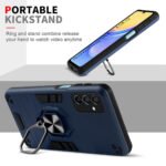 Back Cover Case for Samsung Galaxy A15 5G (Shockproof Polycarbonate Dual Layer Hybrid Armor |Robust Blue)