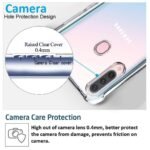 Samsung Galaxy A20s - Soft Silicone Shockproof Back Cover in Transparent