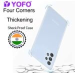 Back Cover for Samsung Galaxy A13 (Silicone | Transparent | Camera Protection)