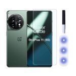 Combo pack for OnePlus 11 5G back case cover |-Eagle case cover Camera Lens Protector & Tempered Screen Glass.