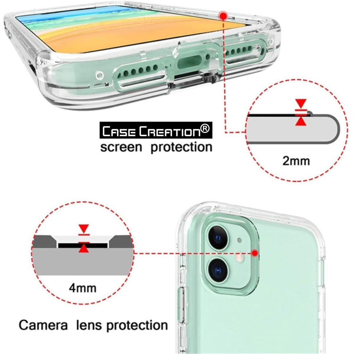 Samsung Galaxy A53 5G Transparent Cover, Silicone (Transparent)