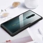 Back Cover & Bumber Case Cover For Oppo Reno 2Z (Transparent Black Border) Eagle