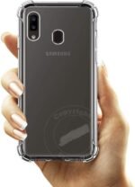 Samsung Galaxy A30 Silicone Soft Case Back Cover in Transparent for Samsung Galaxy A30-Transparent