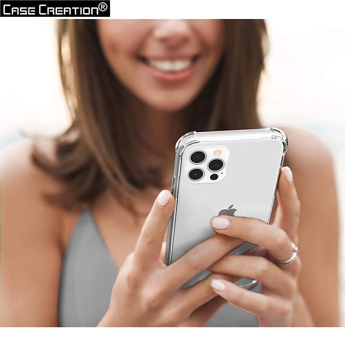 Case Creation New Realme Narzo 30 Premium Imported Quality 0.3mm Crystal Clear Totu Silicone Transparent Flexible Soft Corner
