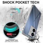 Back Cover Case for VIVO Y22 | VIVO Y22s (Silicone Crystal Clear | Pure Camera Protection (Transparent)