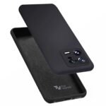 Back Cover Case for Mi Xia 13 PRO 5G Back Cover Case | Soft Silicon Rubberised Cover (Silicone Black)