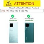 3 in 1 Combo Pack for Vivo V30 Pro 5G – Transparent Cover (Back Cover + Camera Lens Protector + Tempered Glass)
