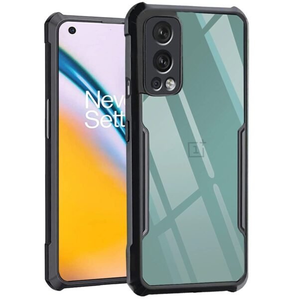 Back Cover Case for OnePlus Nord 2 5G / OnePlus Nord 2 5G Pac-Man Edition (Crystal Clear -Eagle