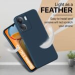 Xia Redmi 13C 4G | Poco C65 Slim Ultra Soft Rubberised Back (Blue)
