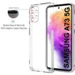 Back Cover Soft Case for Samsung Galaxy A73 5G | Best Camera Protection | (Transparent)