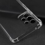 Back Cover Case with Edges Soft Clear TPU with Shockproof Protection for Samsung Galaxy A32 4G - Transparent