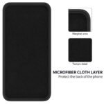 Redmi 13C 4G Back Cover | Liquid Silicone (Black)