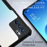 Back Cover for Oppo Reno 6 5G (TPU, Polycarbonate | Transparent) - Eagle