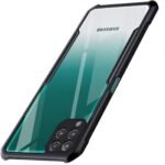Back Cover Case for Samsung Galaxy F62 (Crystal Clear | Shockproof | Hybrid TPU & PC - Eagle