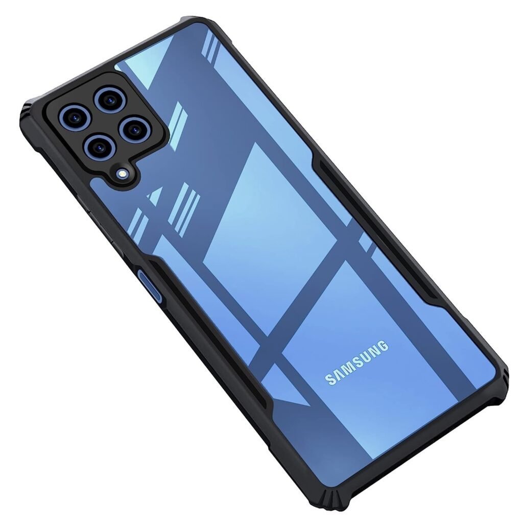 Samsung M33 (5G) Case Back Cover Shockproof Bumper Crystal Clear | 360 Degree Protection TPU+PC -Eagle