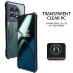 Back Cover Case Compatible with OnePlus 11 5G (Armor | Clear PC and TPU) -Eagle