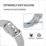 JBJ Soft Silicone 19mm Smartwatch Strap Metal Button Compatible with Noise Colorfit Pro 2/Oxy/Pulse/Beat, Boat Storm Smart JBJ Soft Silicone 19mm Smartwatch Strap Metal Button Compatible with Noise Colorfit Pro 2/Oxy/Pulse/Beat, Boat Storm Smart