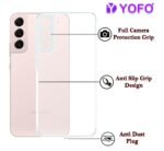 Back Cover for Samsung Galaxy S22 (5G) (Silicone | Transparent)