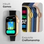 Fire-Boltt Ring 3 Smart Watch 1.8 Biggest Display with Advanced Bluetooth Calling Chip, Voice Assistance,118 Sports Modes, in