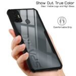 Back Cover Case for Tecno Spark 7 | 7T with Camera Protection (Matte Black) -Eagle
